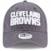 Men's Cleveland Browns New Era Charcoal Sagamore Relaxed 49FORTY Fitted Hat 2787488
